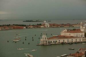 Venice, a bewitching city in Italy, full of history and medieval architecture. photo