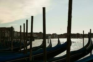 Venice, a bewitching city in Italy, full of history and medieval architecture. photo