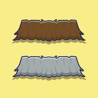 Cute cartoon of mustache vector illustrations