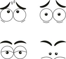 Pop Art Eyes element. For design decoration. Vector illustration.