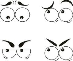 Pop Art Eyes element. For design decoration. Vector illustration.