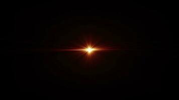 ciclo continuo centro oro arancia rosso stella ottico razzi video