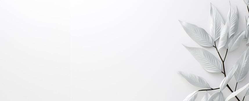 el mínimos - el blanco antecedentes - ai generado - generativo ai foto