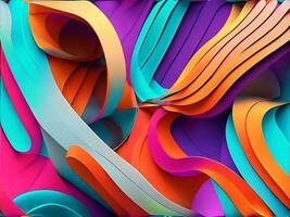 beautiful abstract color wave Colorful fluid background dynamic textured geometric element photo