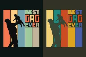 Best Dad Ever, New Dad Shirt, Dad Shirt, Daddy Shirt, Father's Day Shirt, Best Dad shirt, Gift for Dad, Unique Father's Day Gift vector