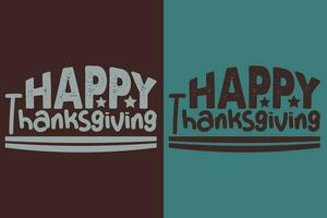 Happy Thanksgiving T-Shirt, Thankful, Thankful Shirt, Fall Shirt, Fall Vibes, Hello Pumpkin, Thanksgiving T-Shirt, Cute Thankful, Fall T-Shirt, Grateful Shirt, Heart T-Shirt, Family Shirt vector