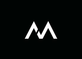 MA Letter logo design and company logo vector
