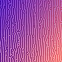 Purple Turing reaction gradient background. Abstract diffusion pattern with chaotic shapes. Vector illustration.