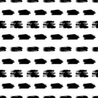 patrón sin costuras con frotis de garabatos dibujados a mano oscura sobre fondo blanco. textura grunge abstracta. ilustración vectorial vector