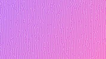 Purple Turing reaction gradient background. Abstract diffusion pattern with chaotic shapes. Vector illustration.