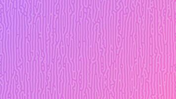 Purple Turing reaction gradient background. Abstract diffusion pattern with chaotic shapes. Vector illustration.