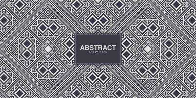 flat ornament line pattern design vector