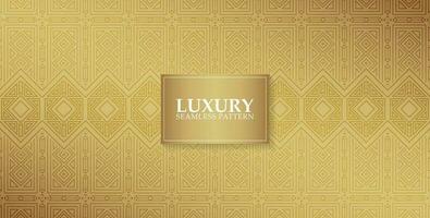 elegant gold abstract line pattern vector