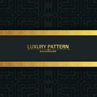 Elegant pattern style dark background vector