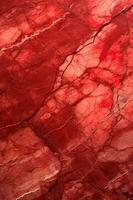 red marble texture background. red marble floor and wall tile. natural granite stone. ai generated photo