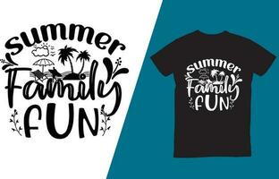 The perfect Summer cool t-shirt design with funny quotes. vector