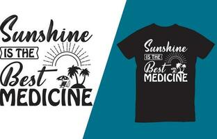 The perfect Summer cool t-shirt design with funny quotes. vector