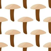 mushrooms autumn forest vector color pattern plant