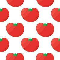 tomato red whole vegetable food pattern background vector
