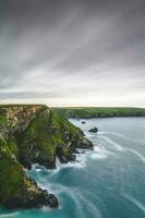 irish coastline in summer photo