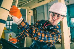 Forklift Driving Operator photo