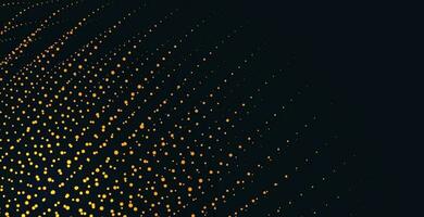 Abstract gradient wave of particles. Big data. Digital background. Futuristic vector illustration.