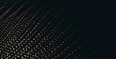 Abstract gradient wave of particles. Big data. Digital background. Futuristic vector illustration.