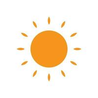 Sun Vector illustration Icon