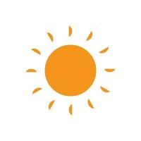 Sun Vector illustration Icon