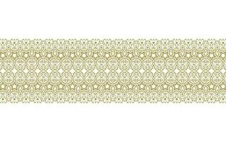 ornamental pattern border Design Template vector