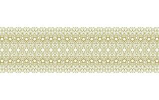 ornamental pattern border Design Template vector