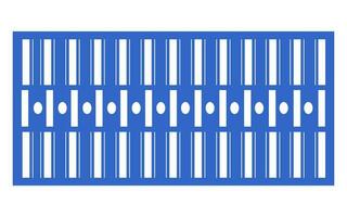 Decorative floral patterns, geometric template for cnc laser cutting vector