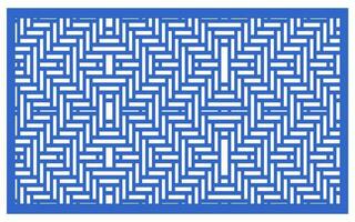 Decorative floral patterns, geometric template for cnc laser cutting vector