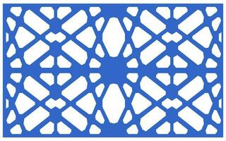 Decorative floral patterns, geometric template for cnc laser cutting vector