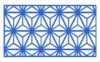 Decorative floral patterns, geometric template for cnc laser cutting vector
