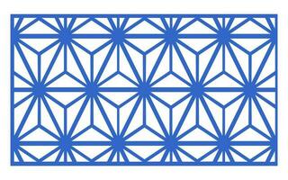 Decorative floral patterns, geometric template for cnc laser cutting vector