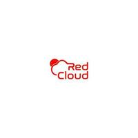 Red Cloud Logo Design Vector