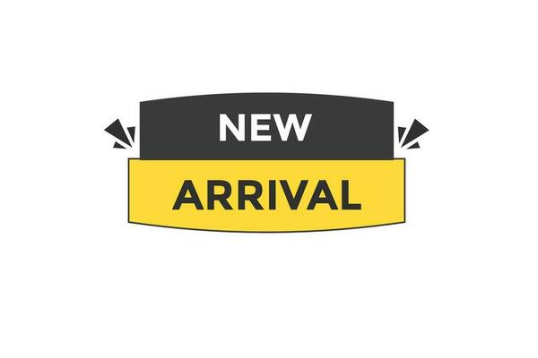new new arrival, level, sign, speech, bubble  banner,