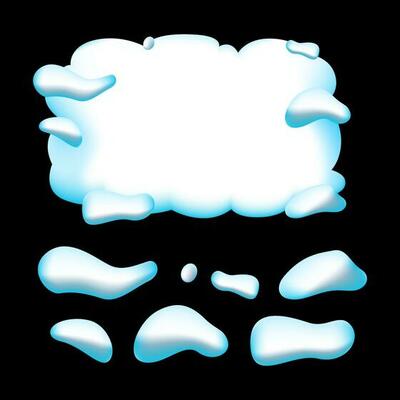 cloud candy fluid object design