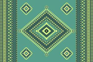 Seamless geometric ethnic asian oriental and tradition pattern design for texture and background. Silk and fabric pattern decoration for carpet, Thai clothing, wrapping and wallpaper vector