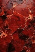 red marble texture background. red marble floor and wall tile. natural granite stone. ai generated photo