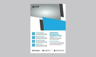 Brochure design, cover modern layout, annual report, poster, flyer in A4 vector