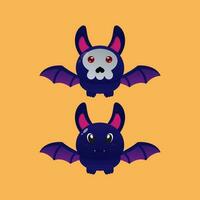 bat vector illustration in a different style.