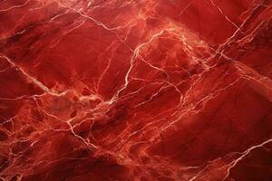 red marble texture background. red marble floor and wall tile. natural granite stone. ai generated photo