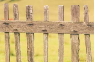 Primitive Wood Fence photo