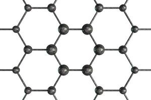 Molecular Structure Isolated photo