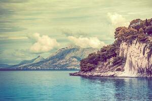 makarska región Croacia foto