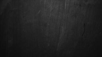 negro pared antecedentes de natural Cepillo de pintura carrera texturizado cemento o Roca viejo. hormigón textura como un concepto de horror y Víspera de Todos los Santos foto
