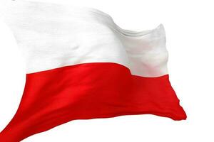 república de Polonia bandera foto