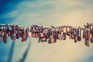 Love Lock Closeup photo